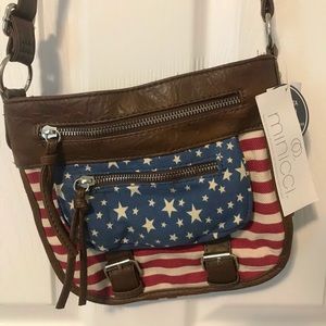 Cross Body American Flag Purse